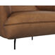 Armani Cognac Leather Armchair